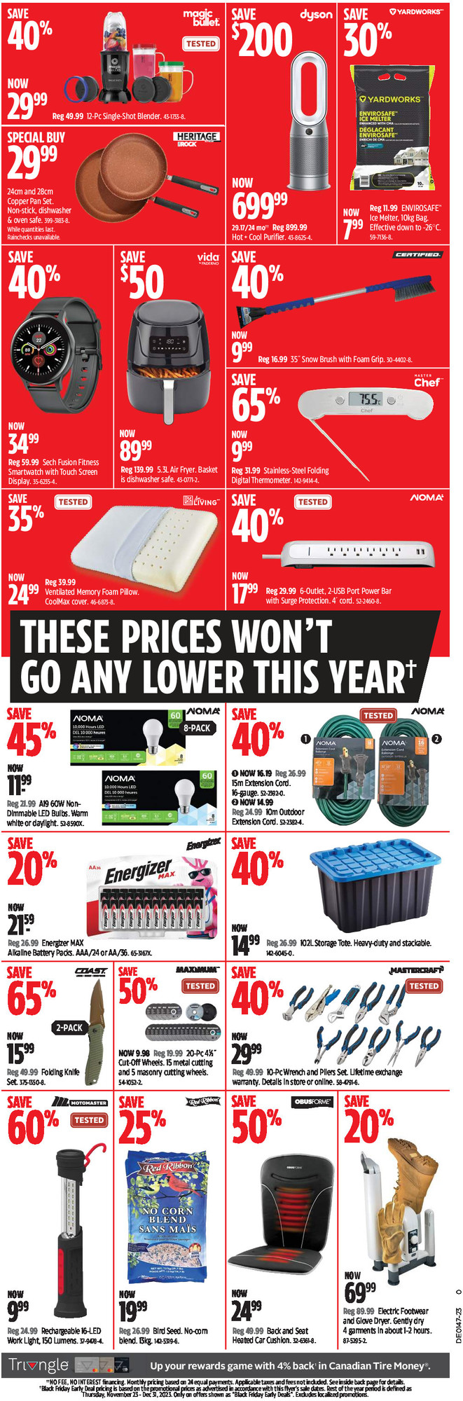 Canadian Tire Flyer ON Black Friday November 16 23 2023