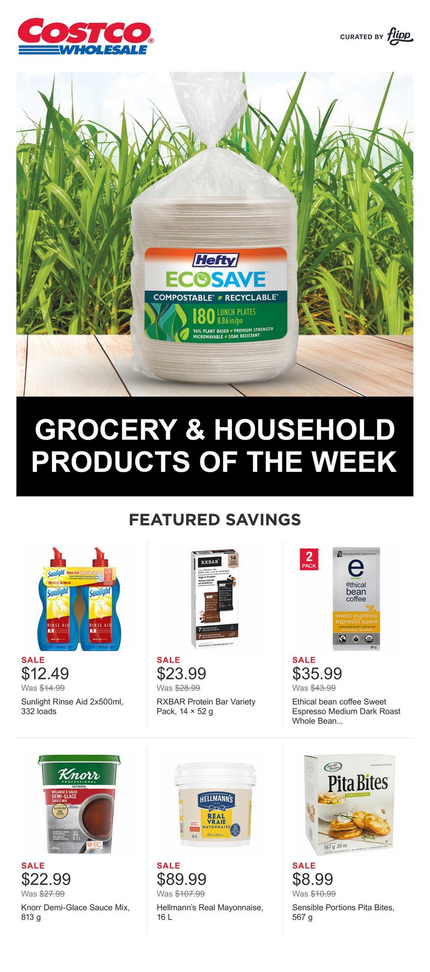 Costco Flyer On Grocery Household May