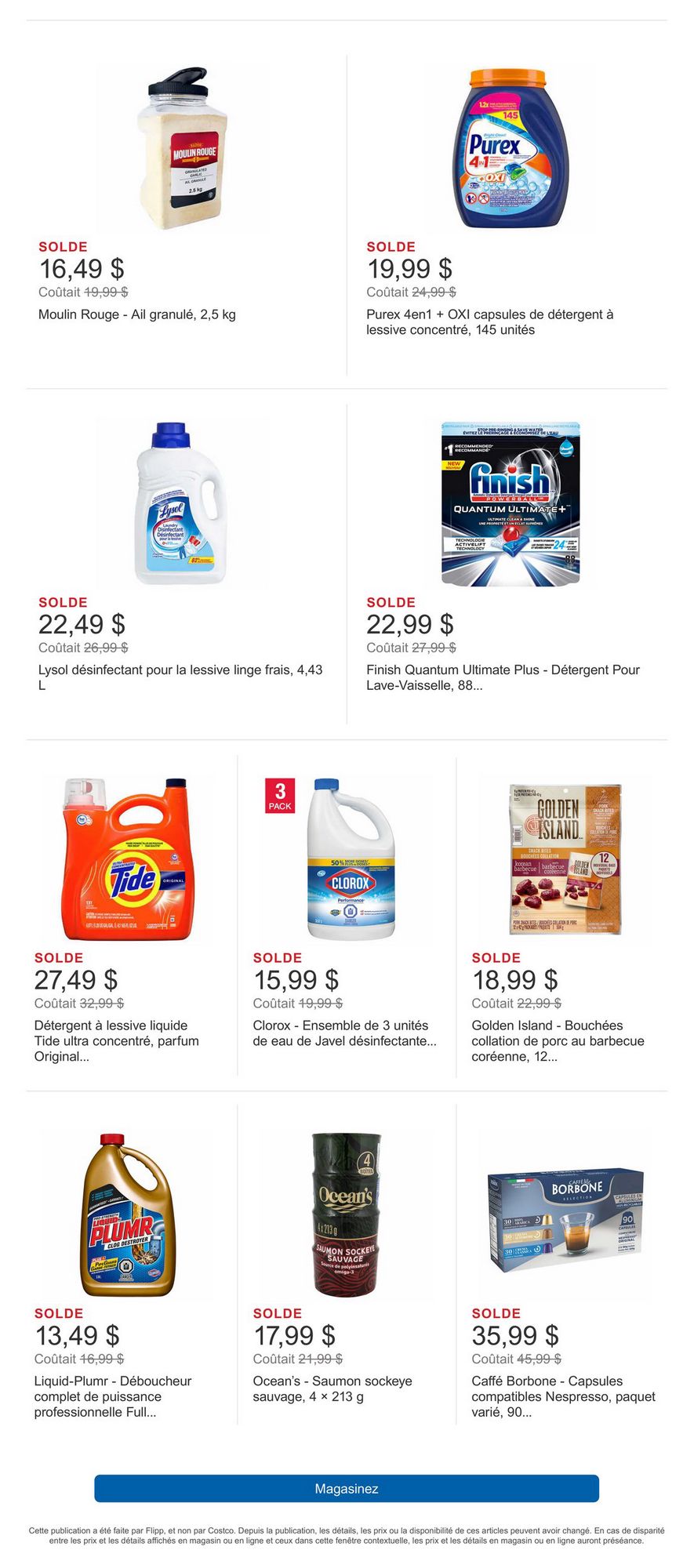 Circulaire Costco Septembre 18 25 2023