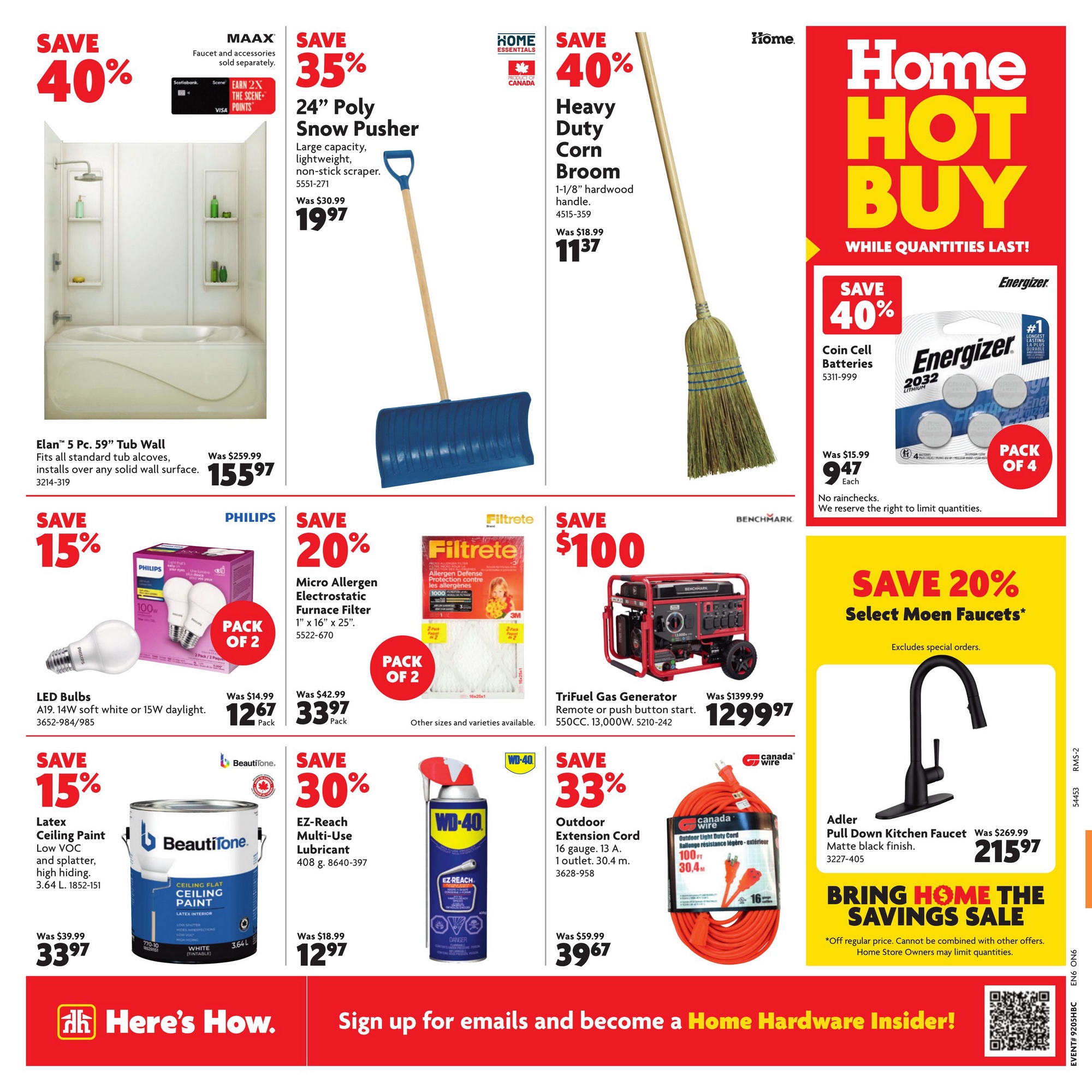 Home Hardware Flyer ON January 30 February 12 2025