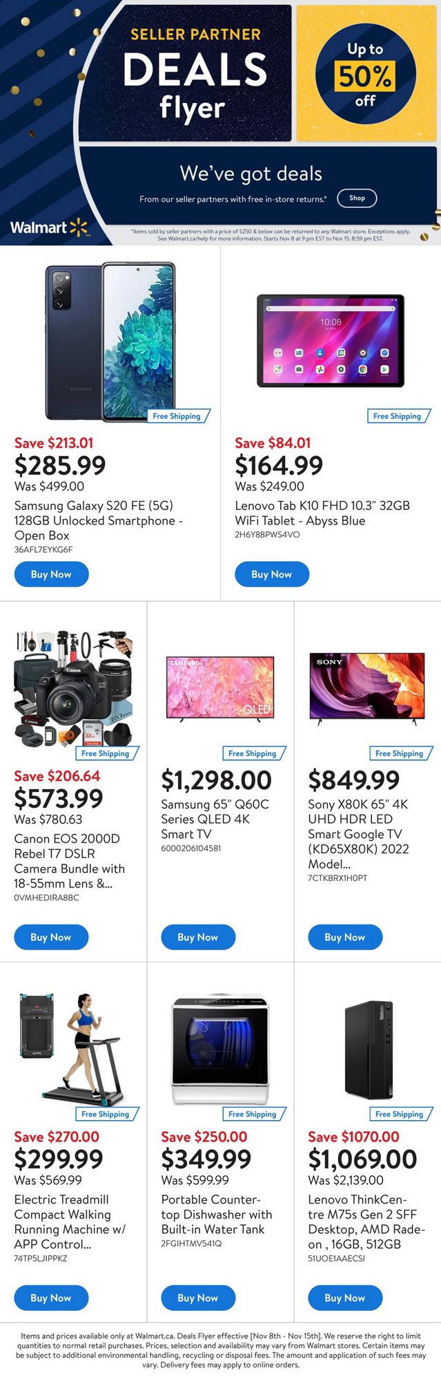 Walmart Flyer On Deals November