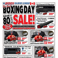 2001 Audio Video Boxing Week Sale December 23 - 29 2022