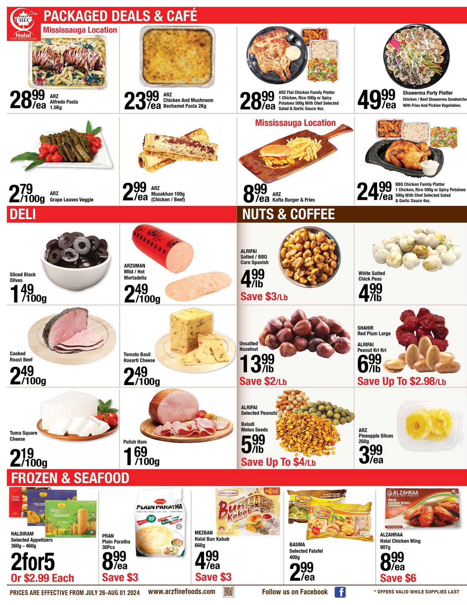 Arz Fine Foods Flyer (ON) July 26 - August 1 2024