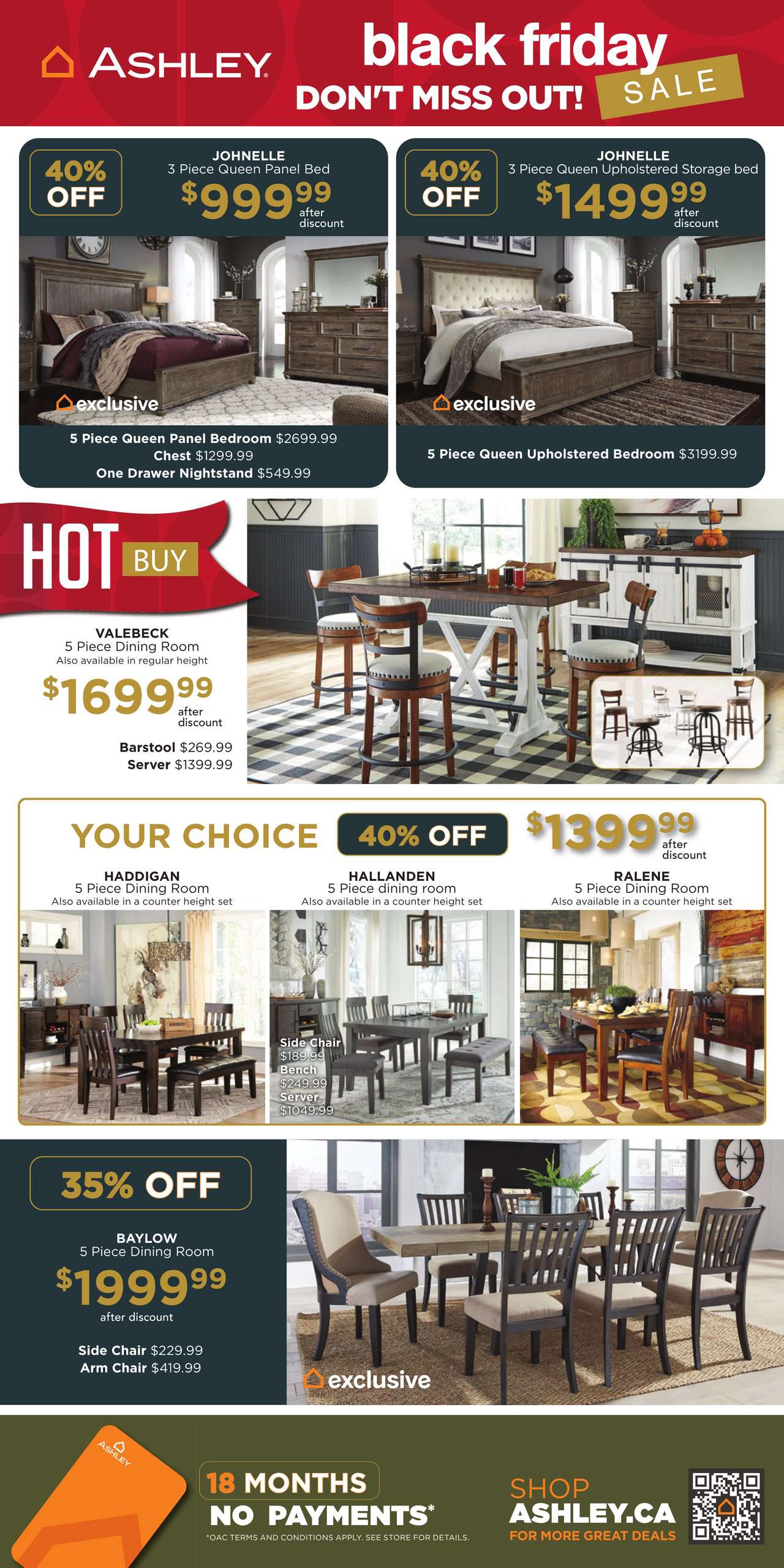 Ashley Furniture Homestore Flyer (ON) November 22 - December 5 2022