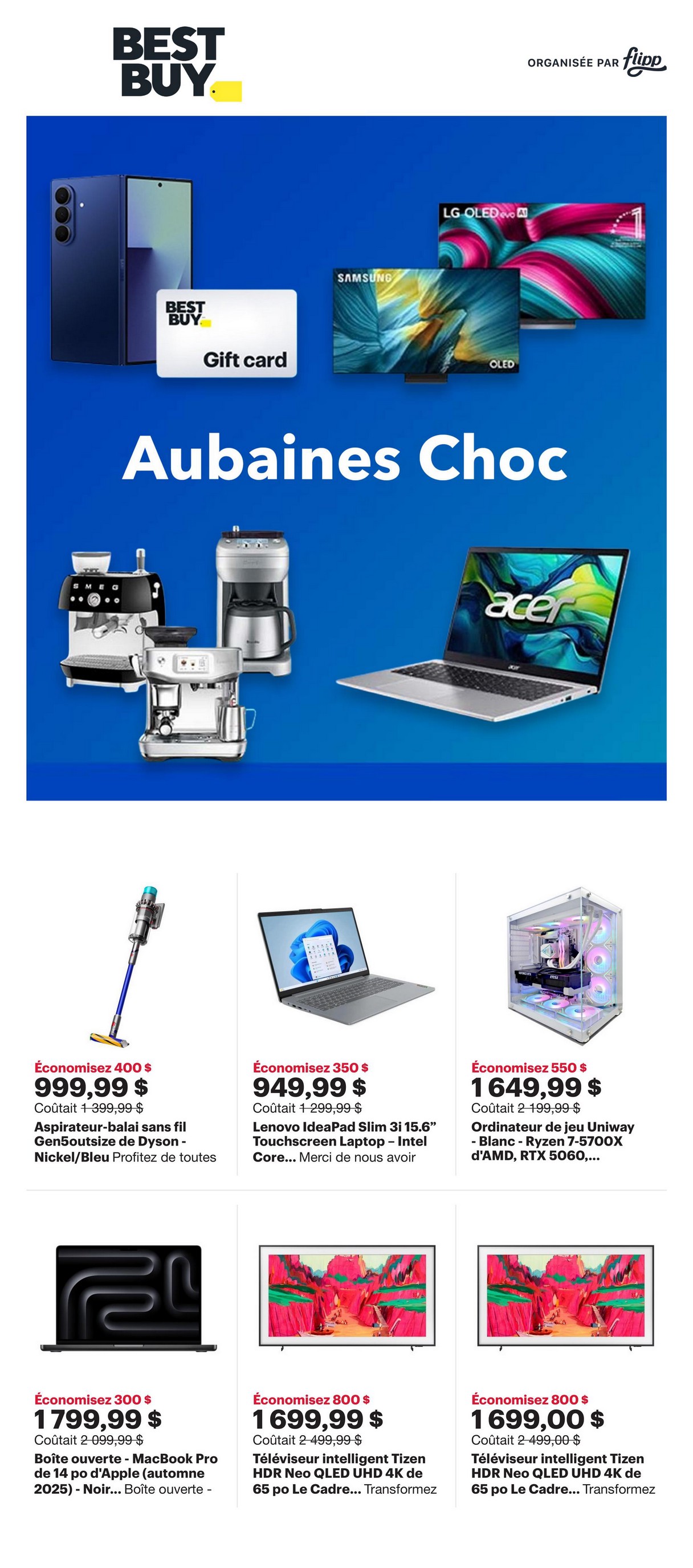 Circulaire Best Buy Avril 7 - 10 2026