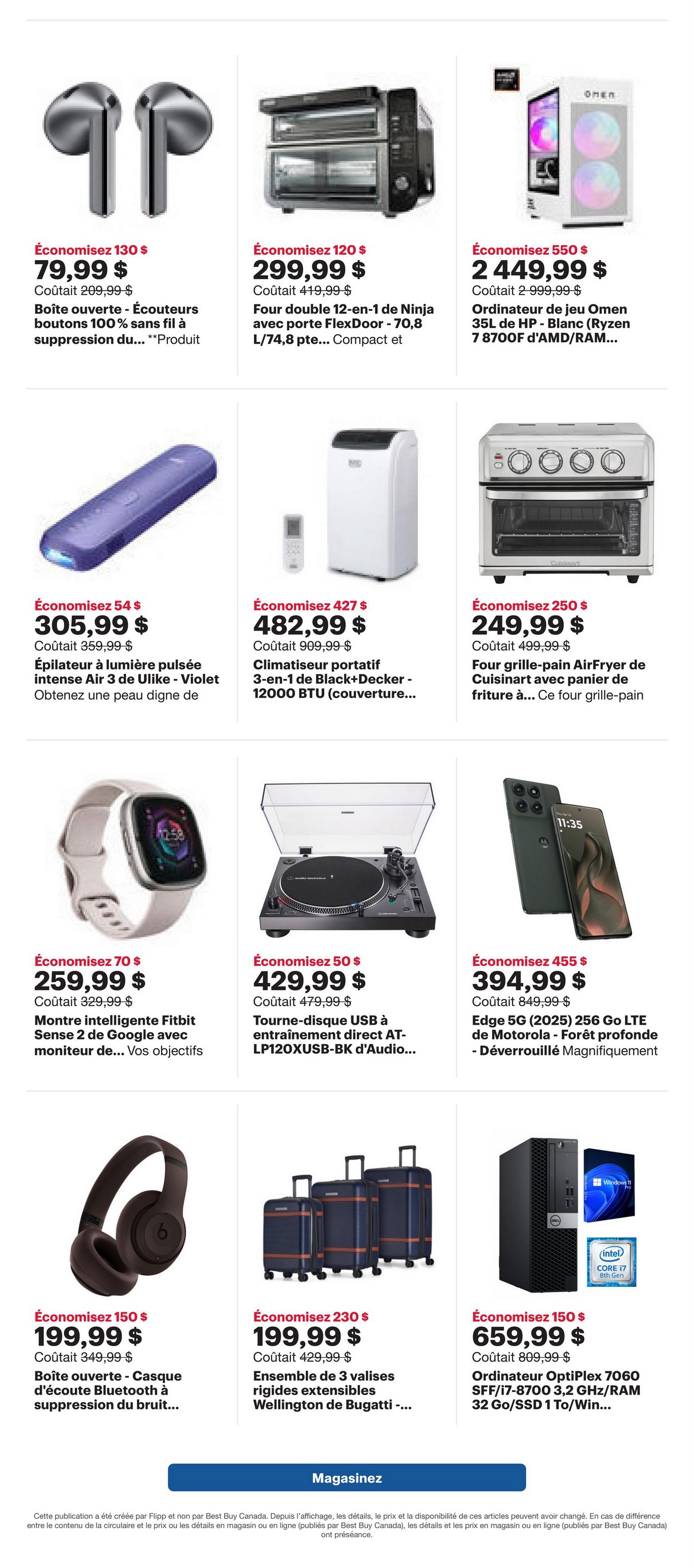 Circulaire Best Buy Avril 7 - 10 2026