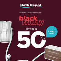 Bath Depot November 5 - December 2 2025