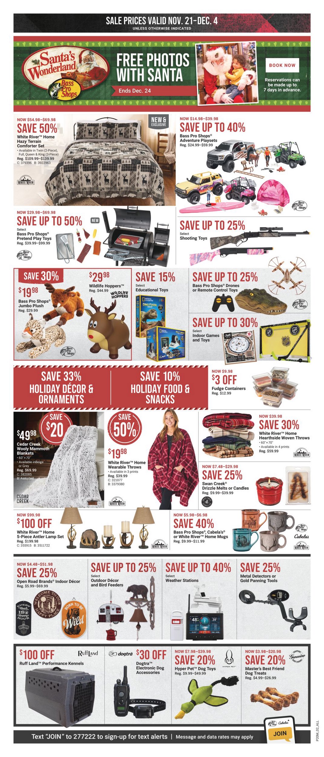 Cabela's & Bass Pro Flyer Black Friday November 29 December 4 2024