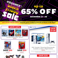 EB Games Canada November 21 - 30 2025