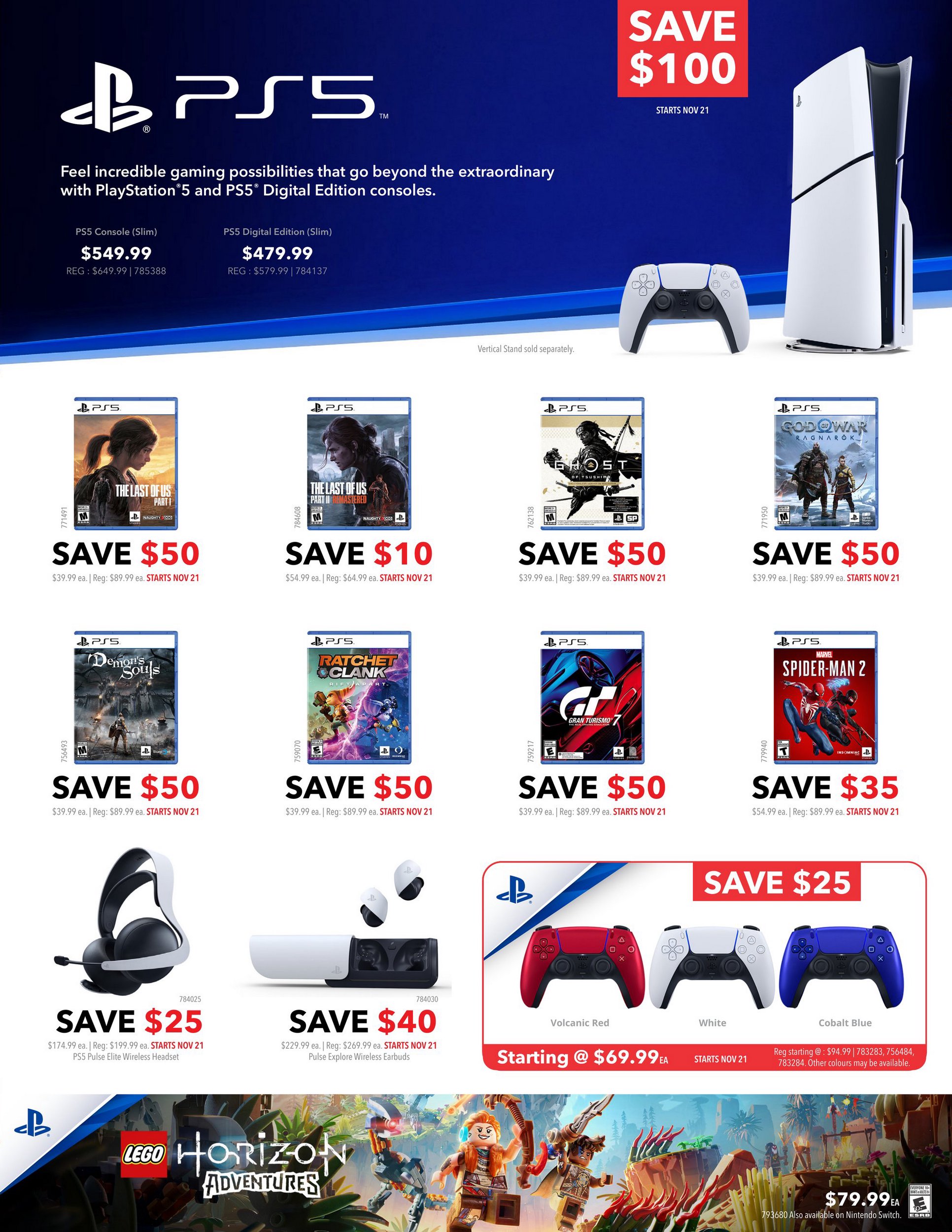 GameStop Flyer Black Friday November 22 December 2 2024