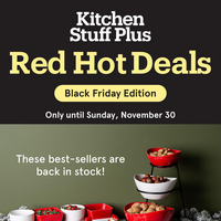 Kitchen Stuff Plus November 24 - 30 2025