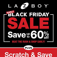 La-Z-Boy Black Friday November 17 - 24 2022