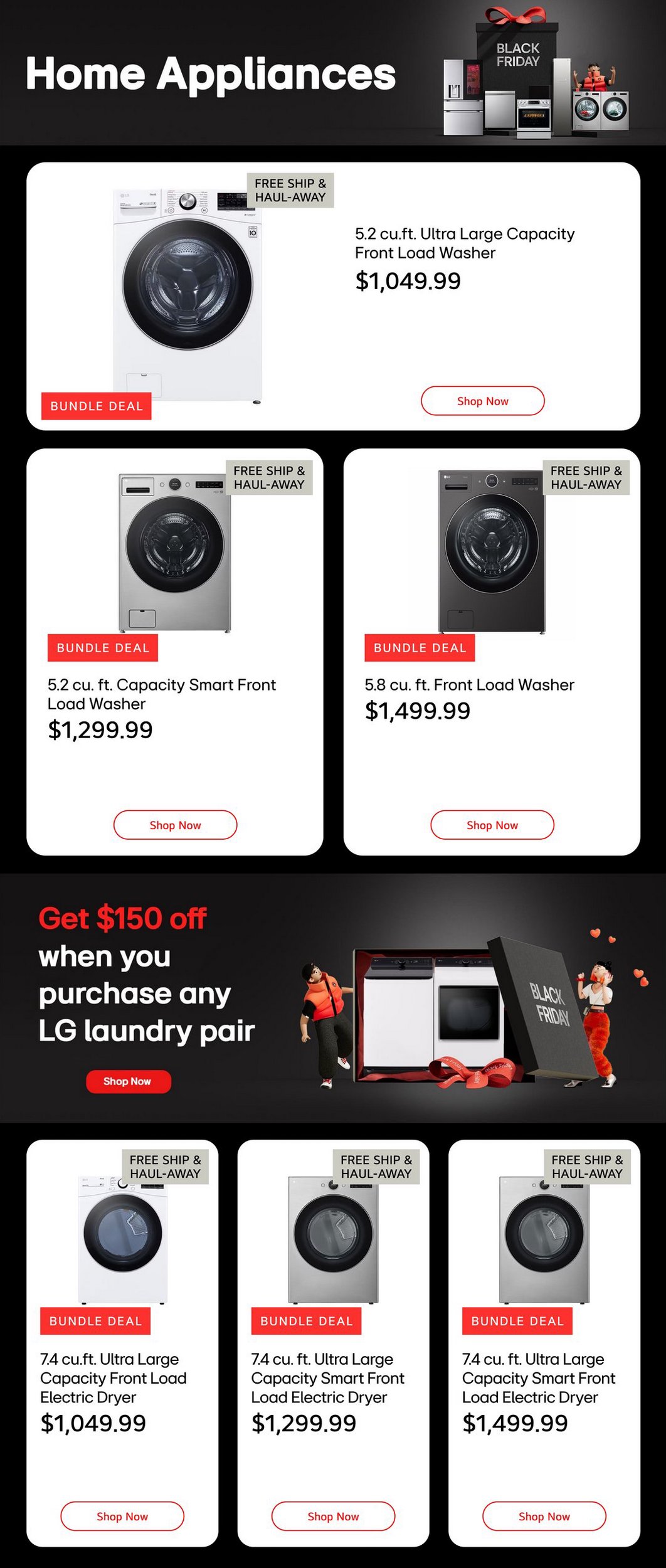 LG Canada Flyer Black Friday November 21 28 2024