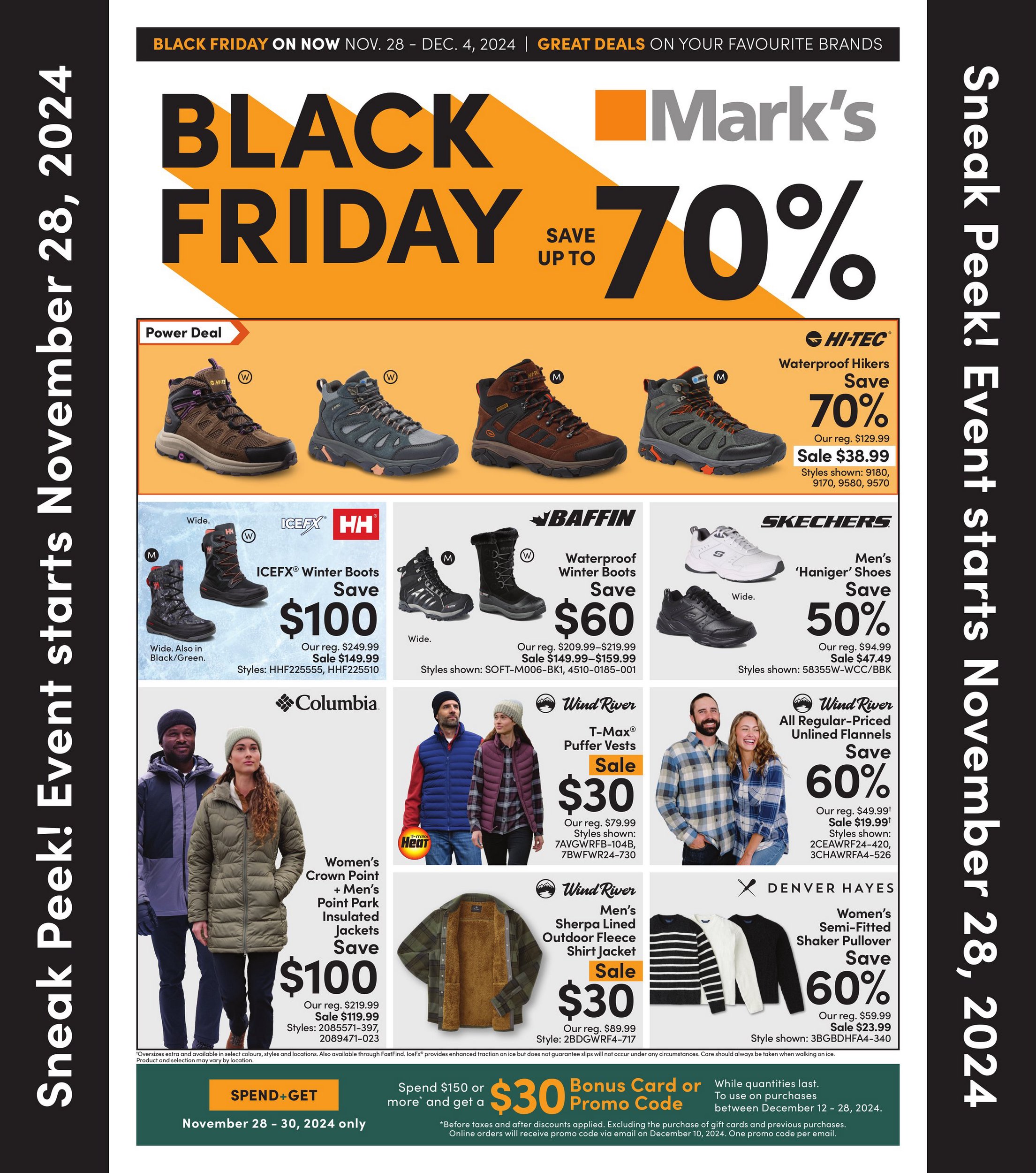 Mark's Flyer Black Friday November 28 December 4 2024