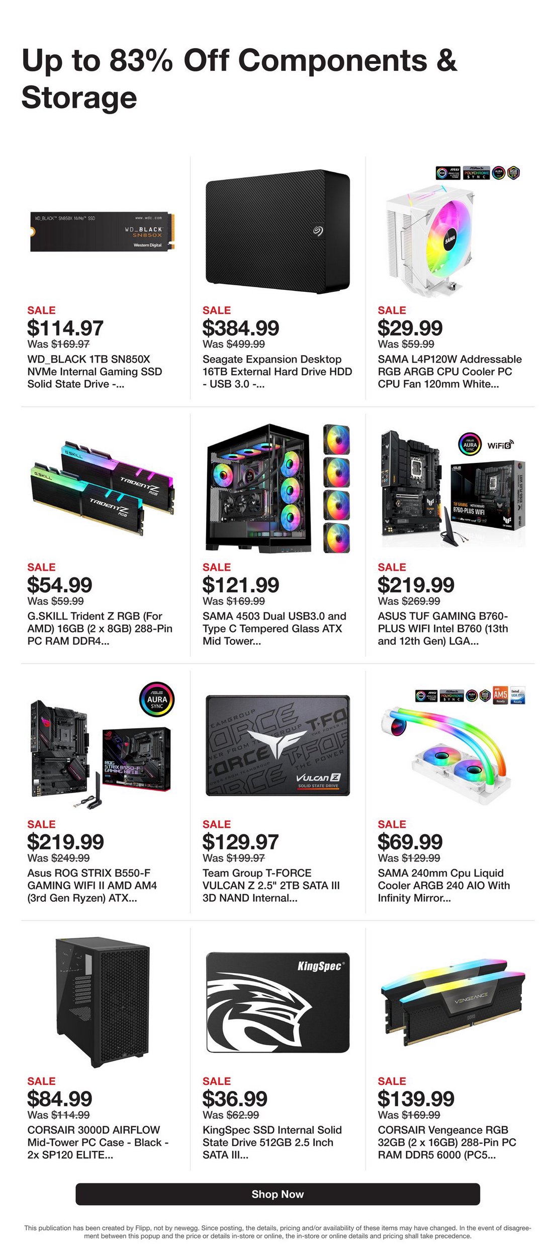 Newegg Flyer Black Friday November 18 24 2024