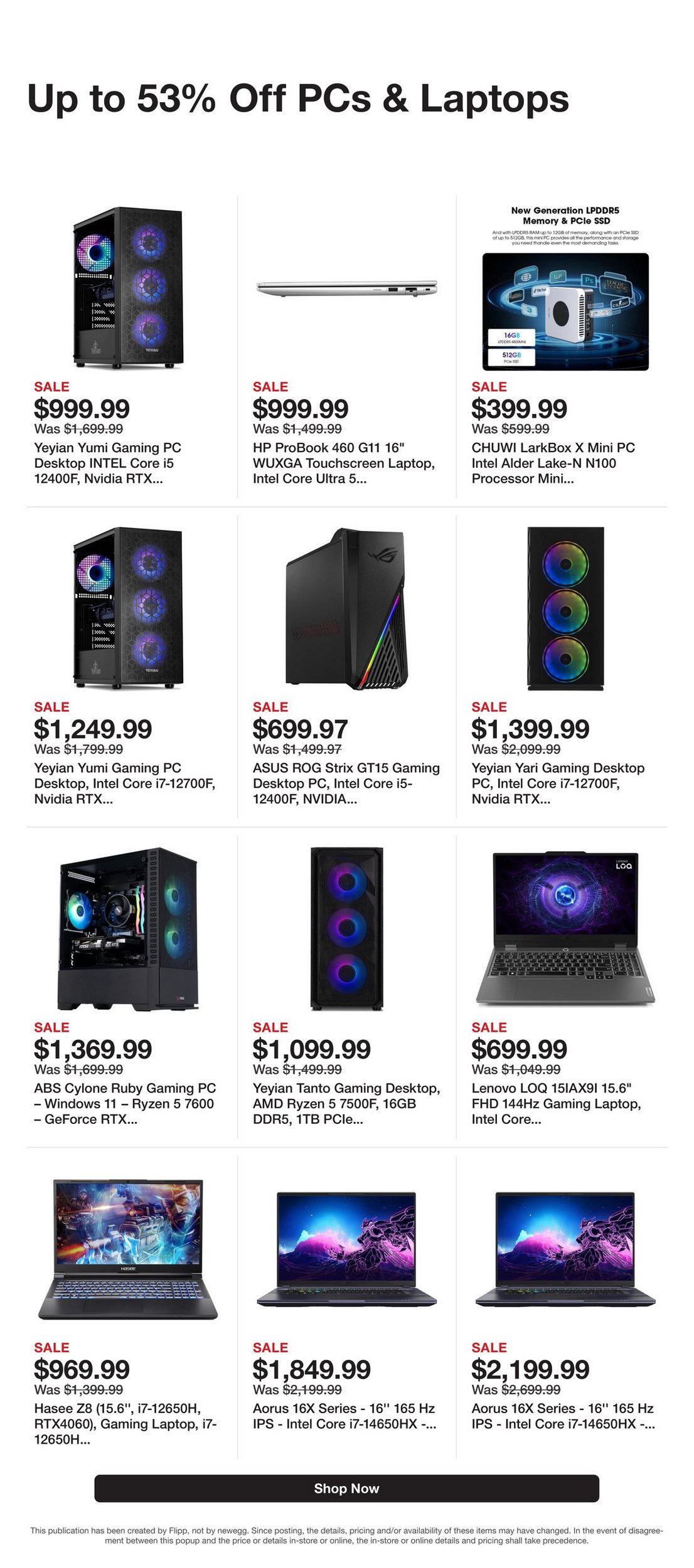 Newegg Flyer Black Friday November 25 December 1 2024