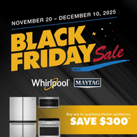 Unionville Appliances November 20 - December 10 2025