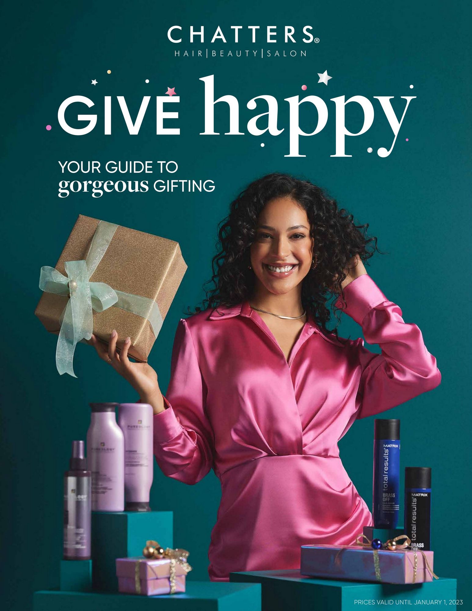 Chatters Salon Gift Guide December 1 January 2 2023
