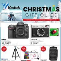 Vistek Gift Guide December 16 - 22 2022