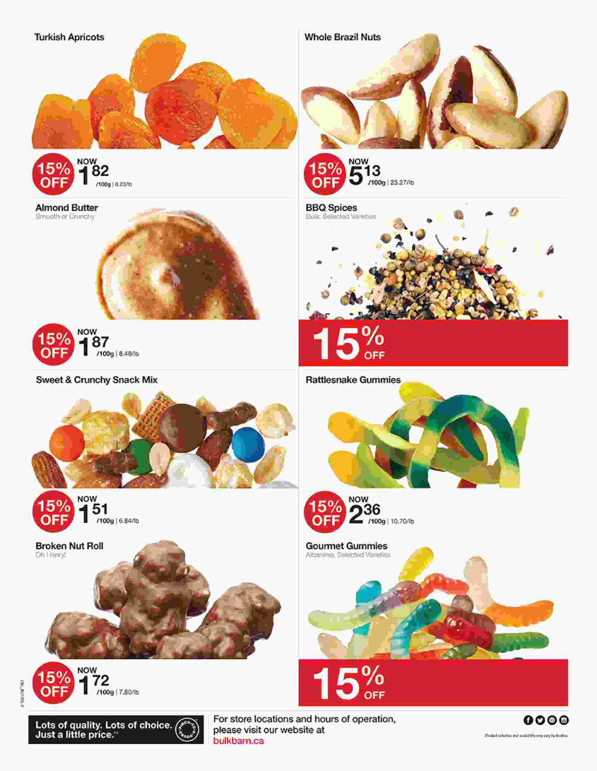 Bulk Barn Flyer (ON) July 28 August 3 2022
