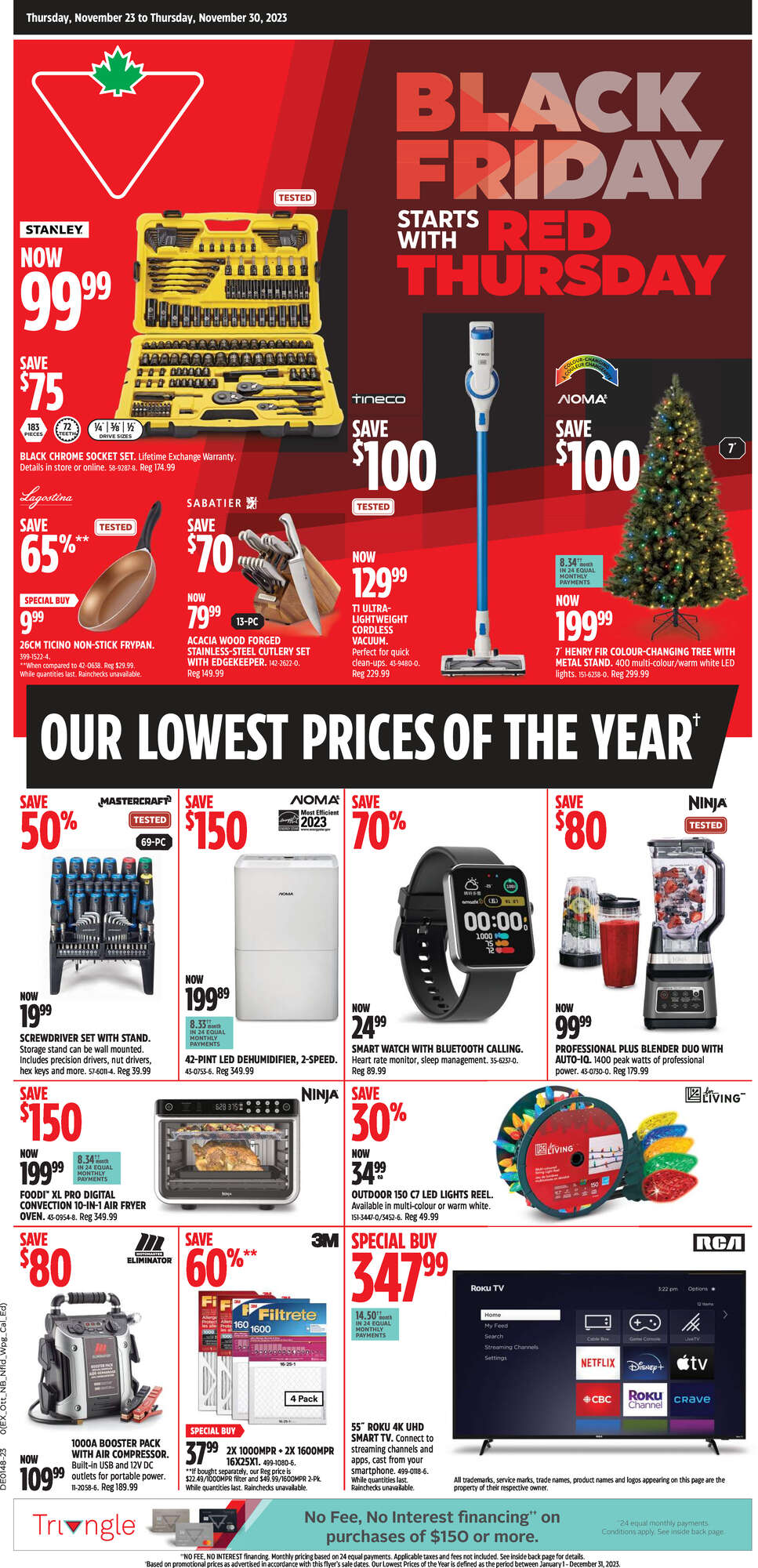 Canadian Tire Flyer (ON) Black Friday November 23 30 2023