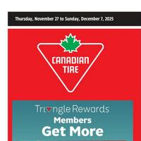 Canadian Tire November 27 - December 7 2025