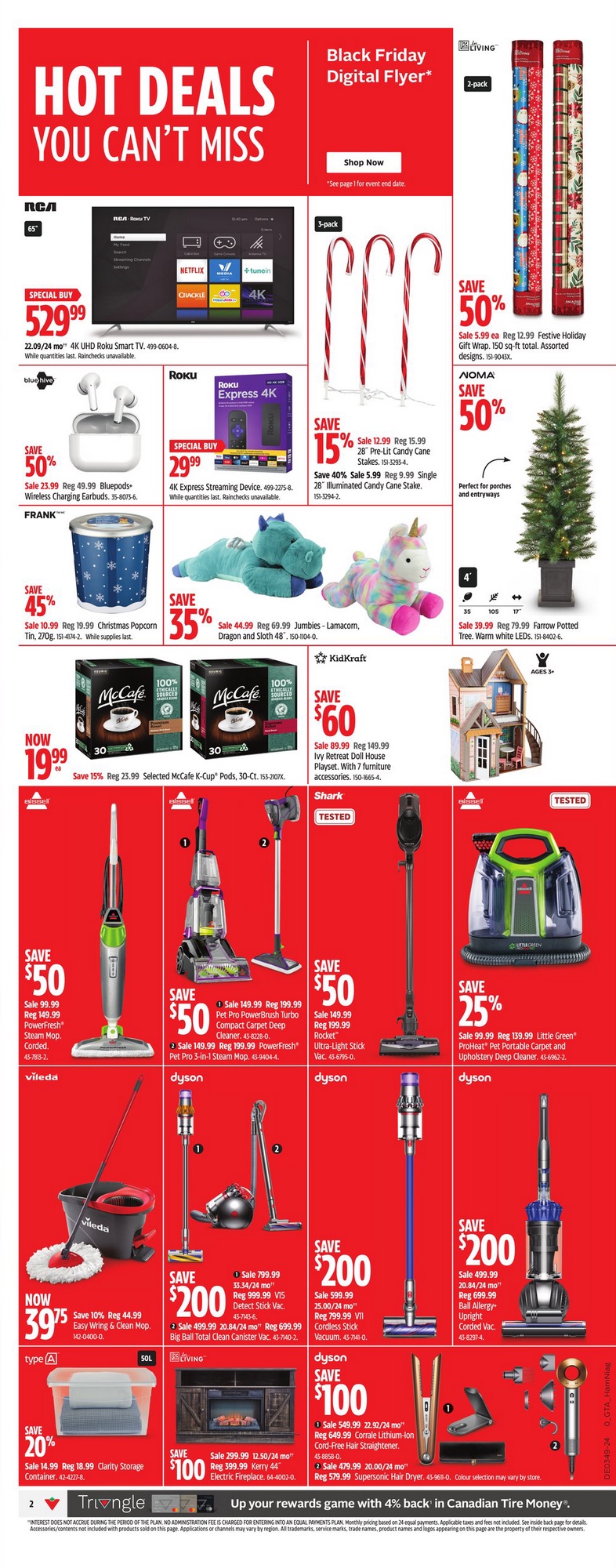 Canadian Tire Flyer (ON) Black Friday November 28 December 5 2024