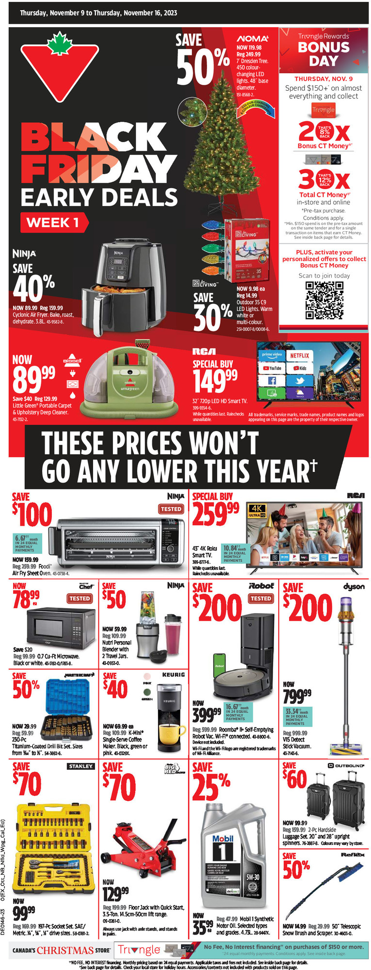 Canadian Tire Flyer (ON) Black Friday November 9 16 2023