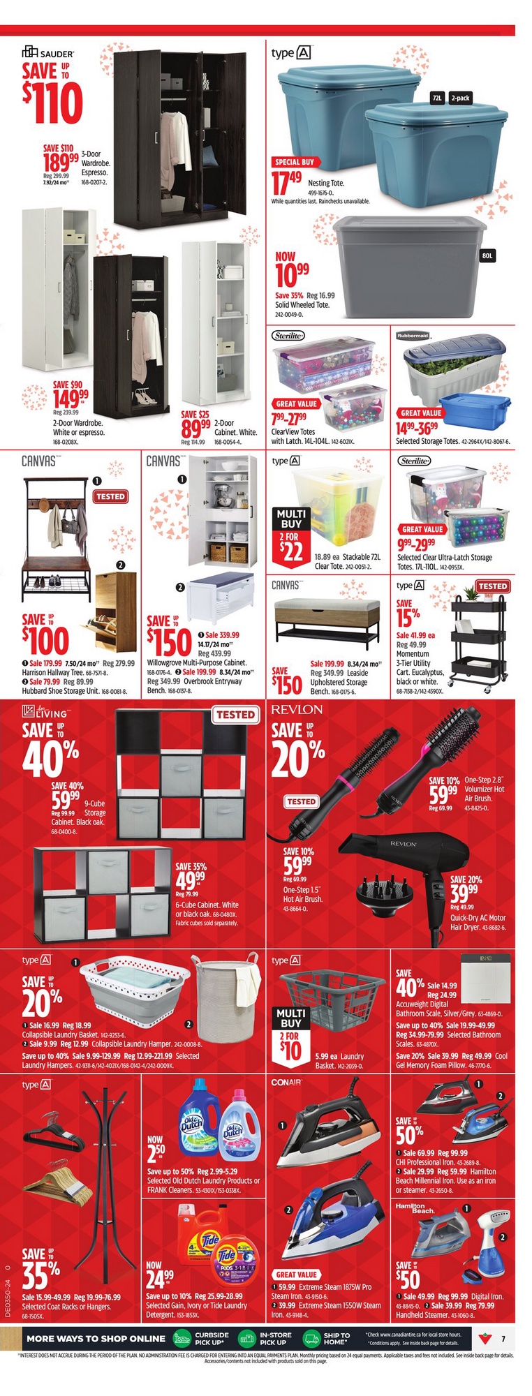 Canadian Tire Flyer (ON) Christmas Rush Sale December 5 8 2024