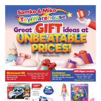 Samko & Miko Toy Warehouse Holiday Gifts December 7 - 22 2023