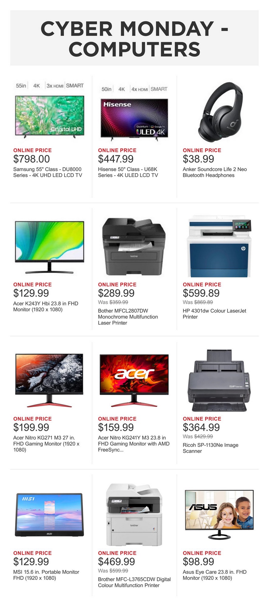 Costco Flyer (ON) Cyber Monday December 2 8 2024