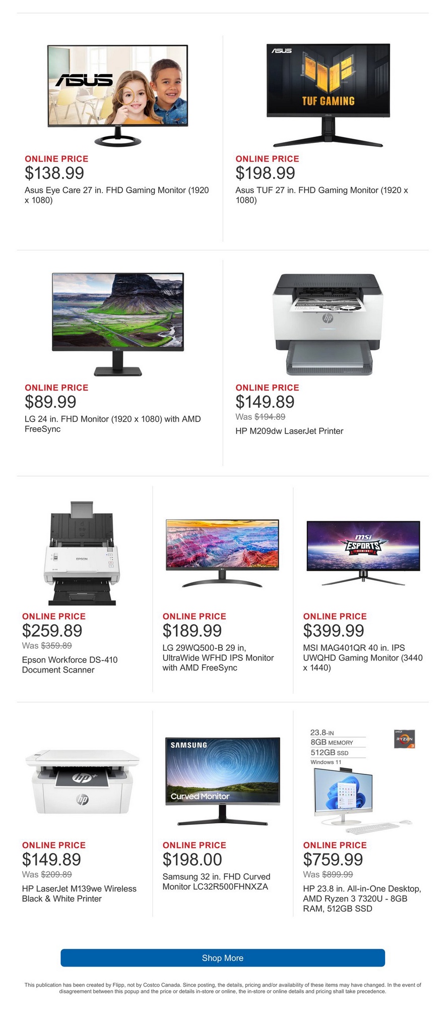 Costco Flyer (ON) Cyber Monday December 2 8 2024