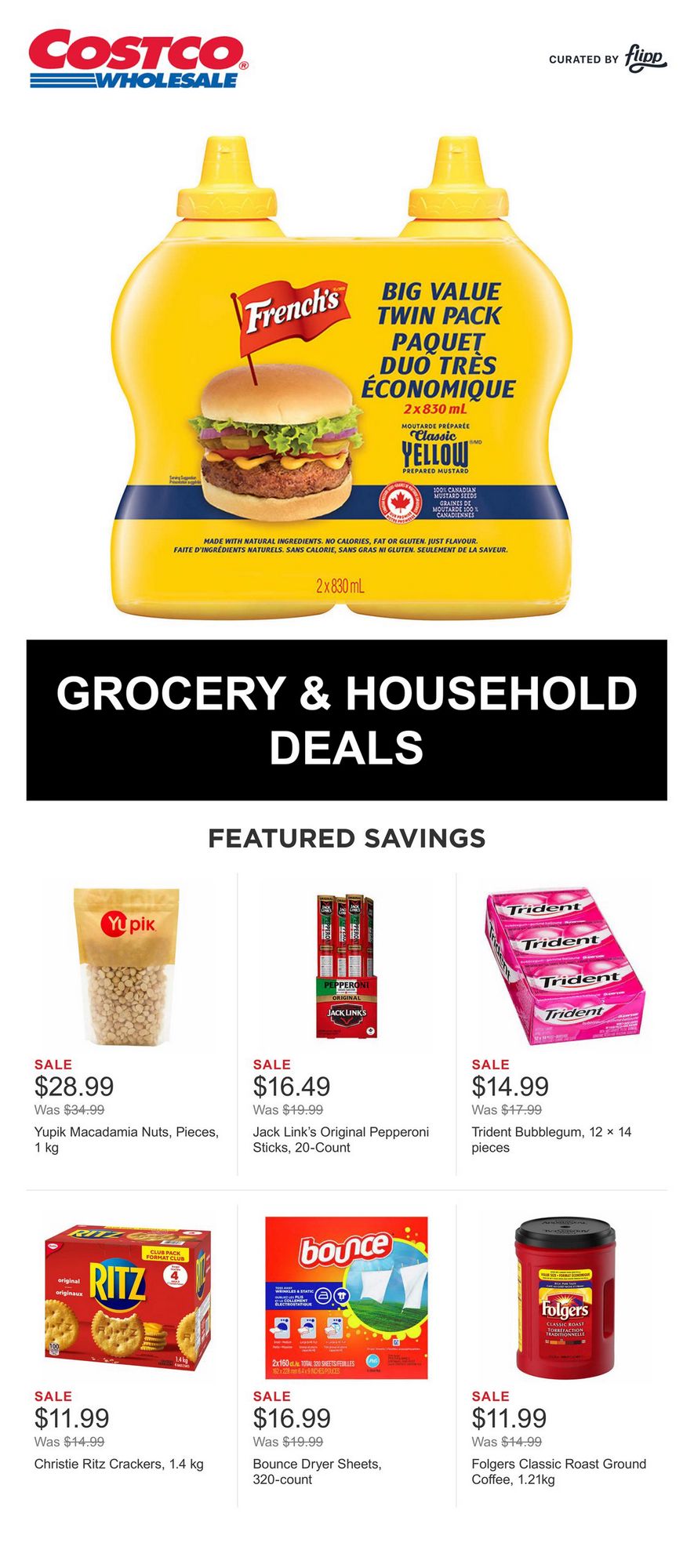 Costco Flyer (ON) Grocery & Household July 31 August 6 2023