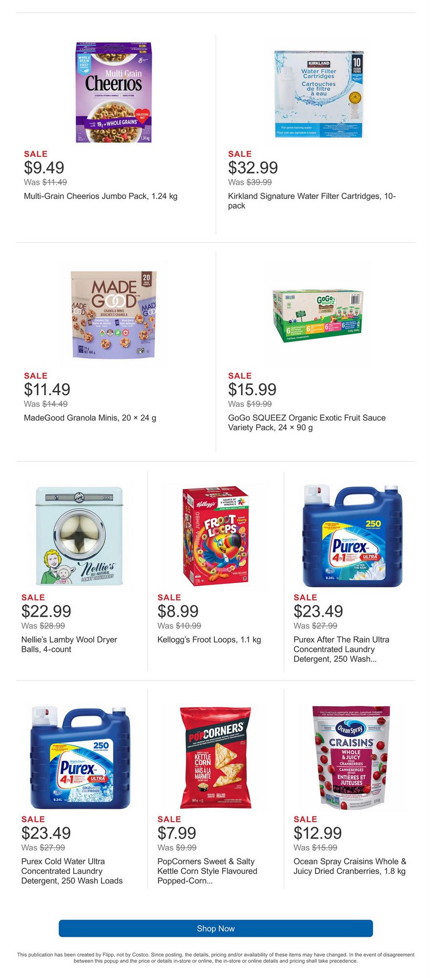Costco Flyer (ON) Grocery & Household Deals May 8 14 2023