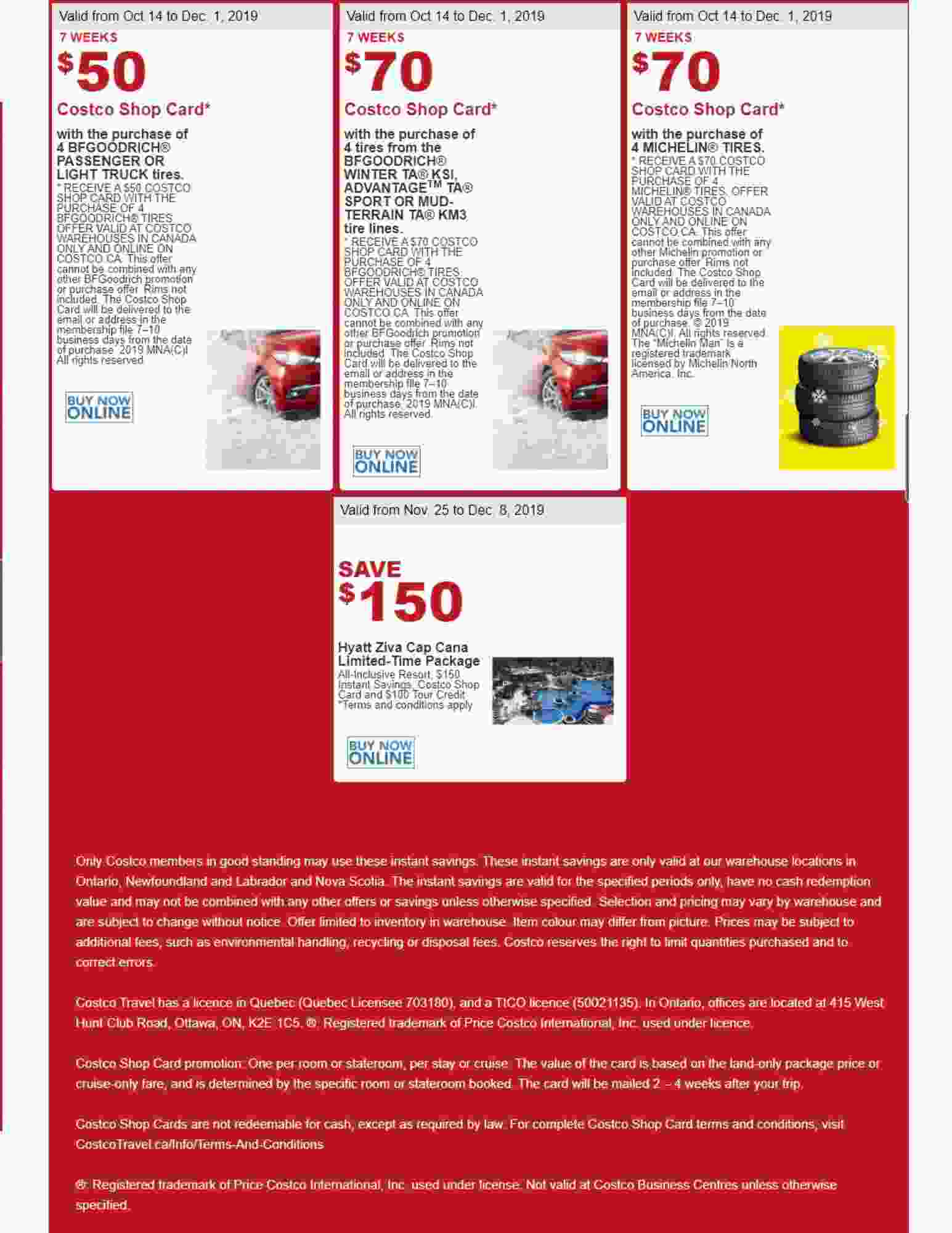 Costco Flyer (ON) November 25 December 1 2019