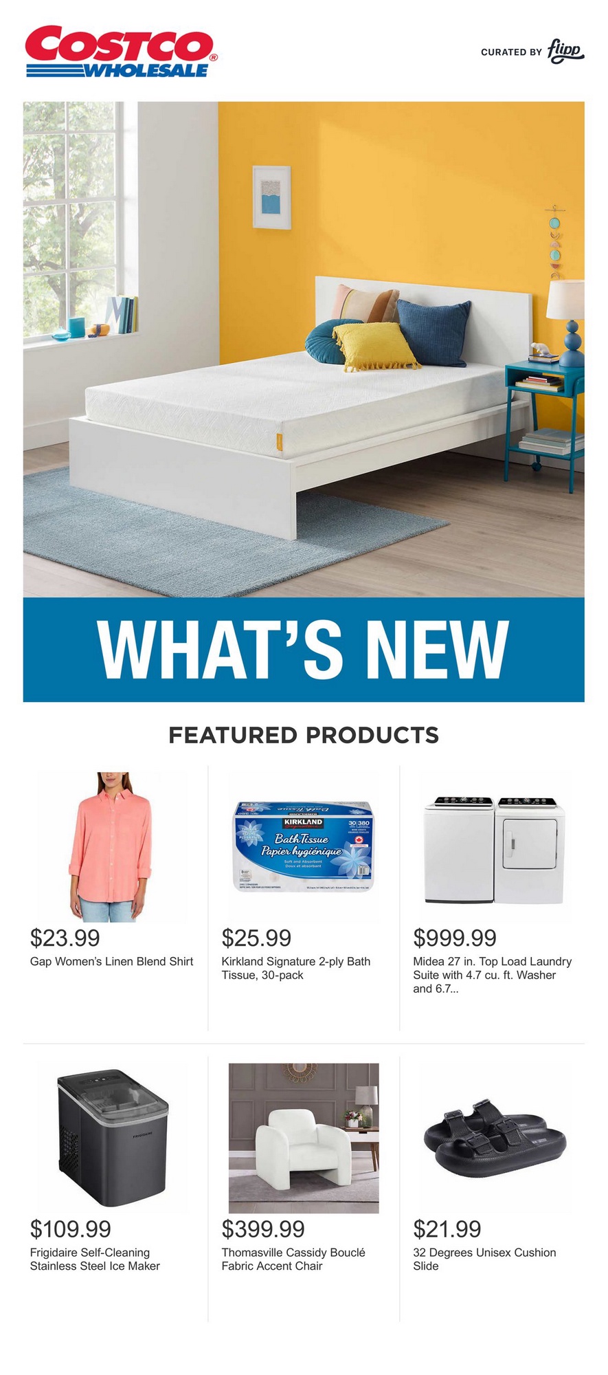 Costco Flyer (on) What's New April 8 - 14 2024