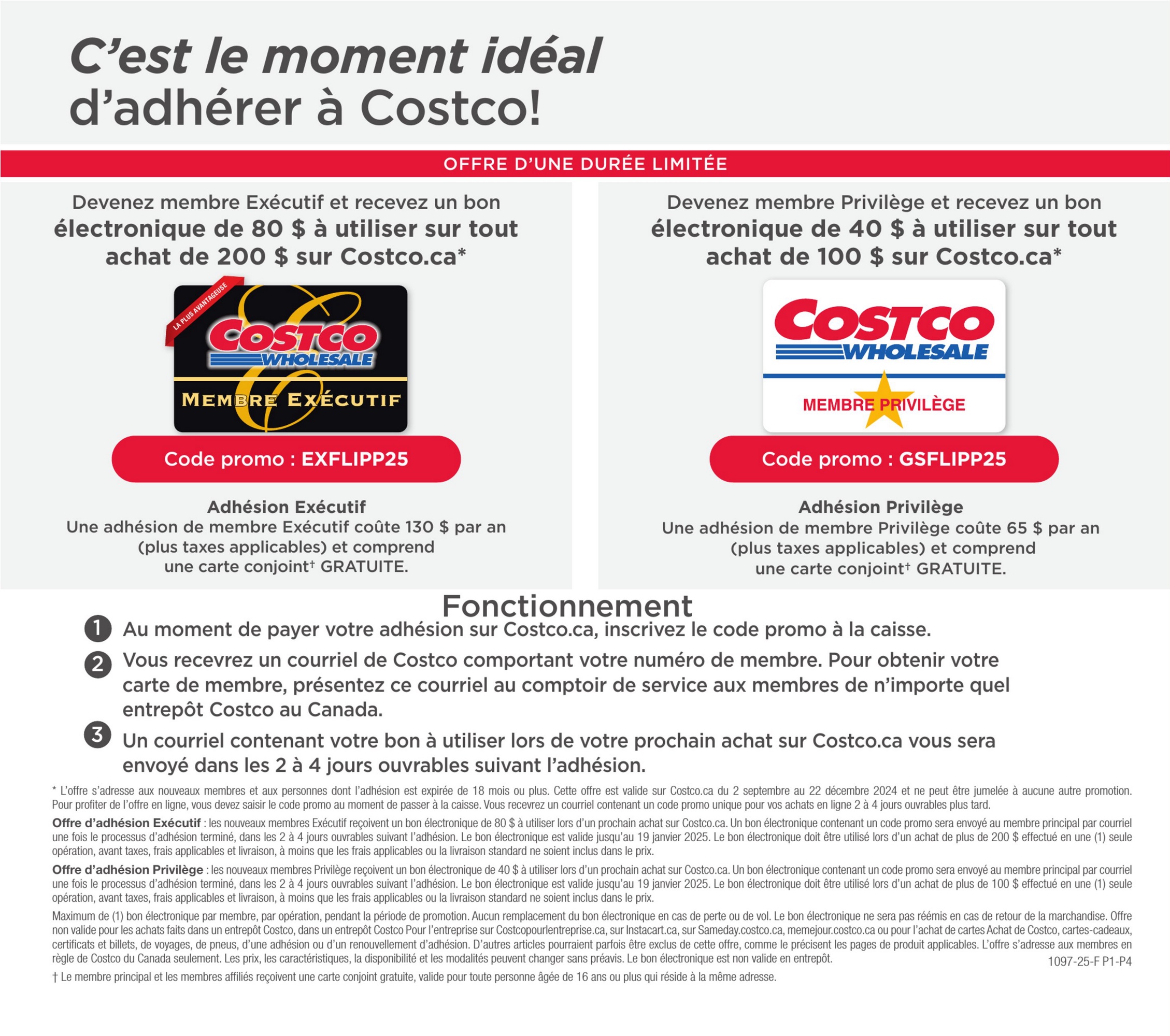 Circulaire Costco Décembre 2 9 2024