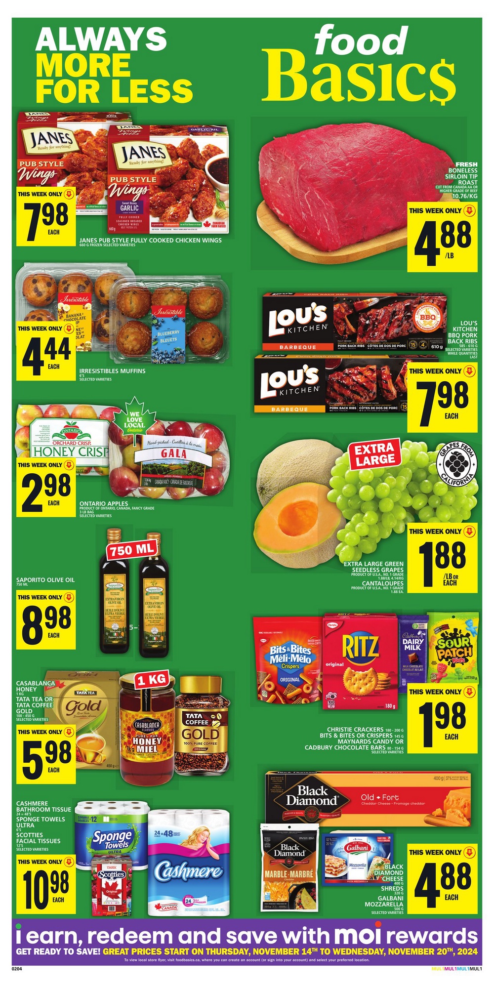 Food Basics Flyer (ON) November 14 - 20 2024