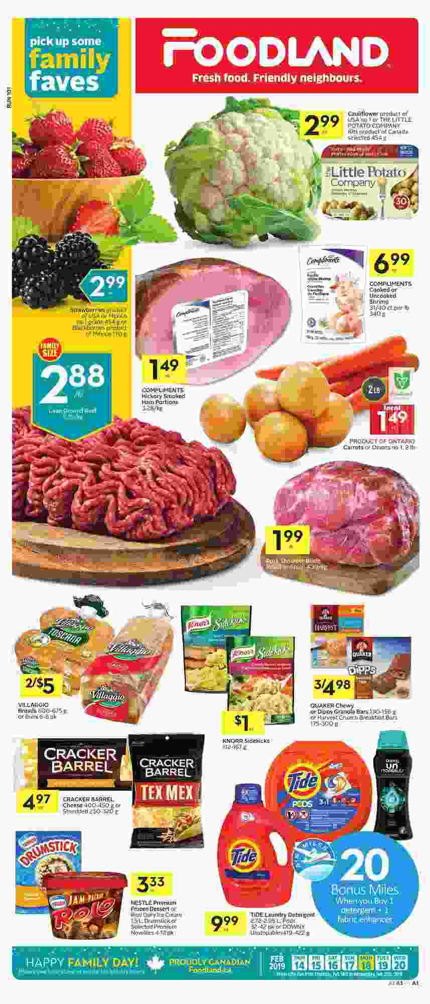 Foodland Ontario Flyer (ON) February 14 20 2019