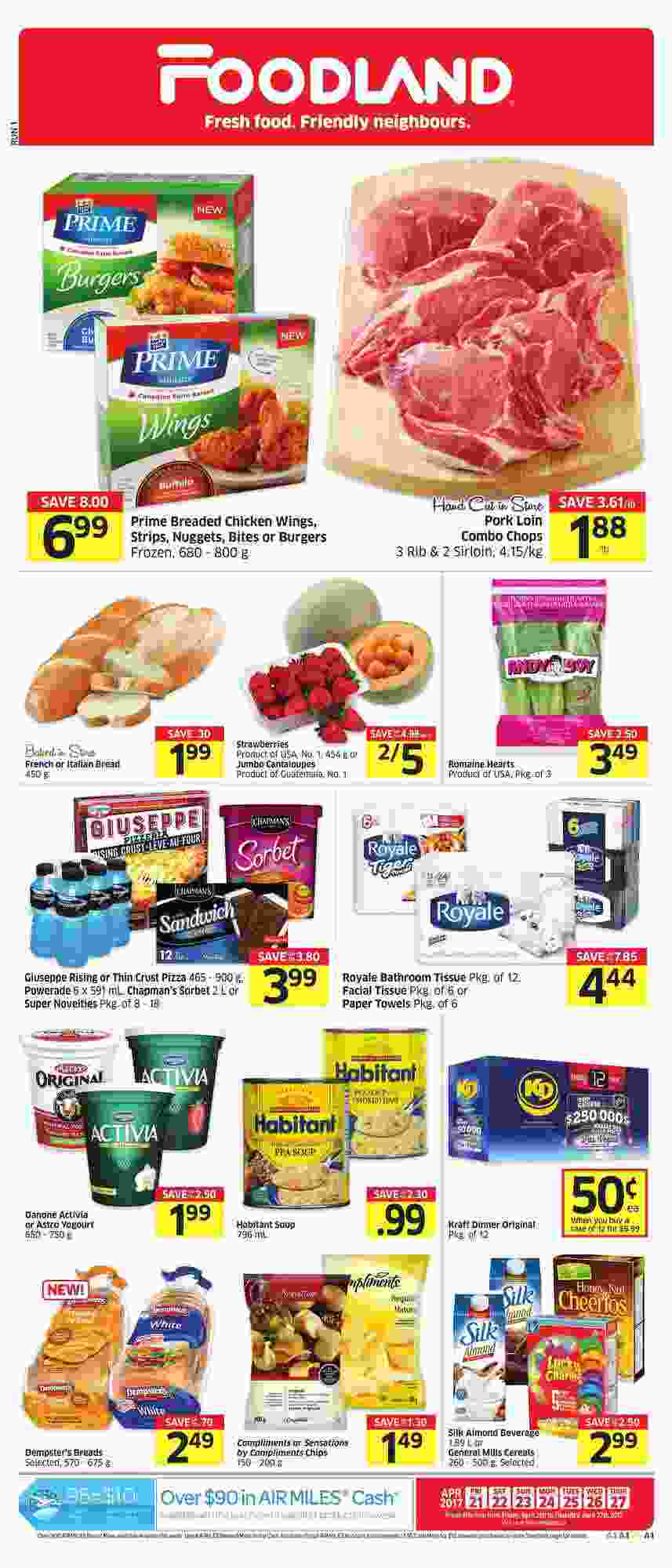 Foodland Ontario Flyer (ON) April 21 27 2017