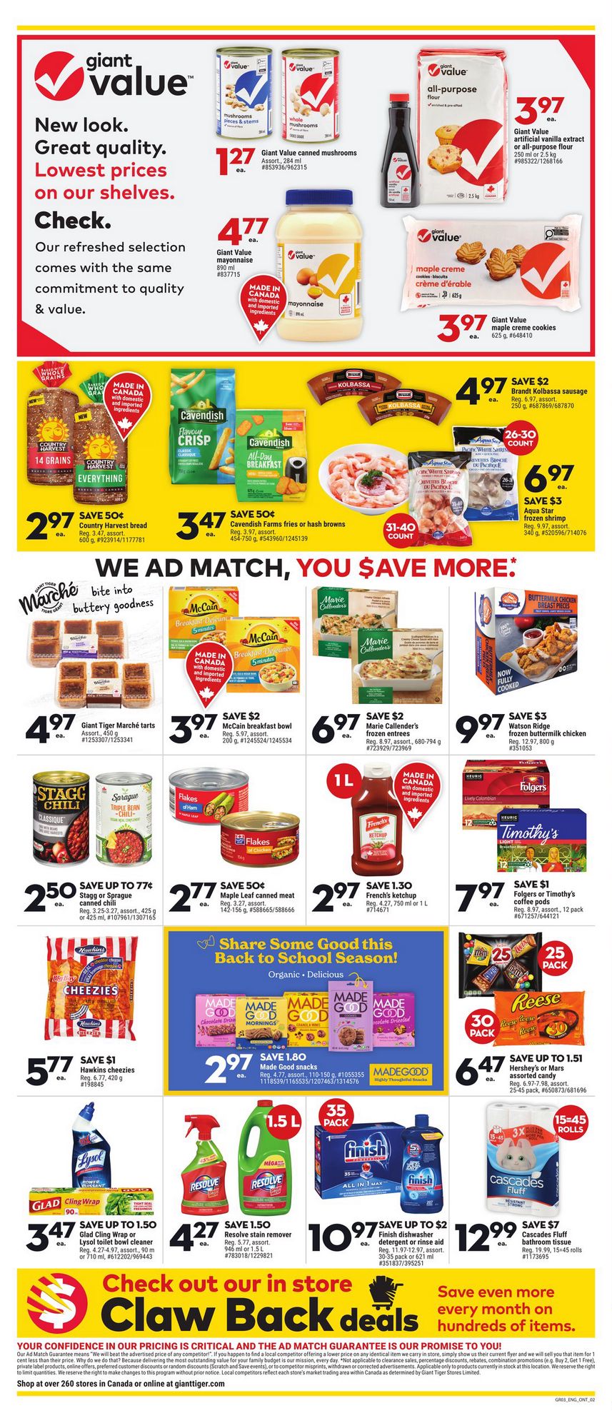 Giant Tiger Flyer (ON) August 16 22 2023