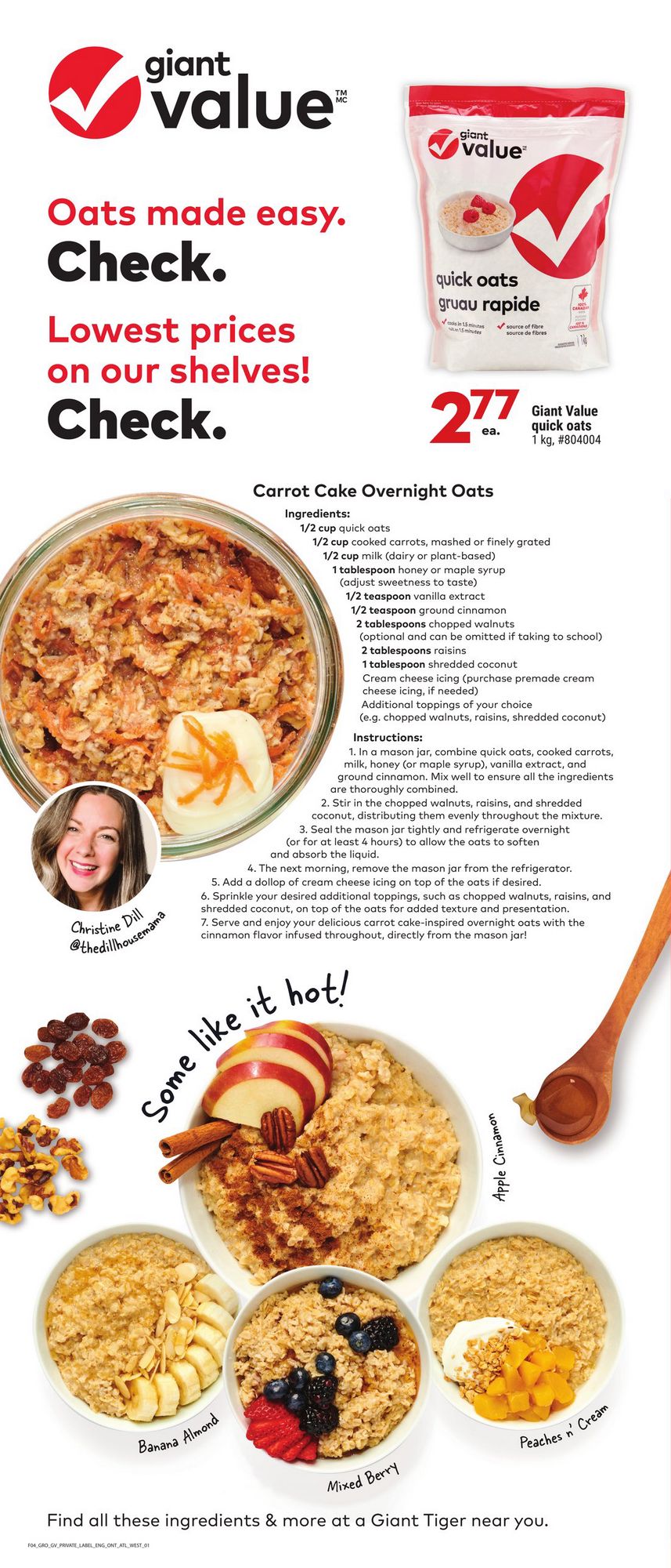 Giant Tiger Flyer (ON) August 23 29 2023