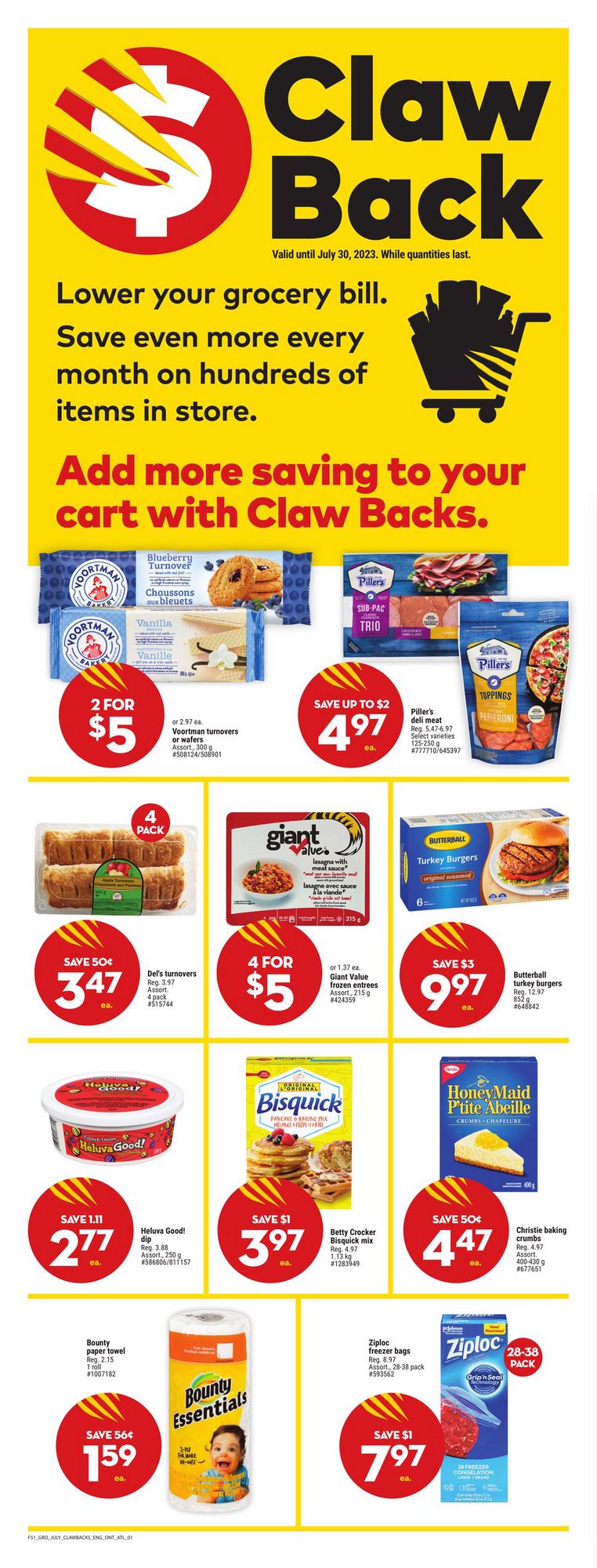 Giant Tiger Flyer (ON) July 19 25 2023