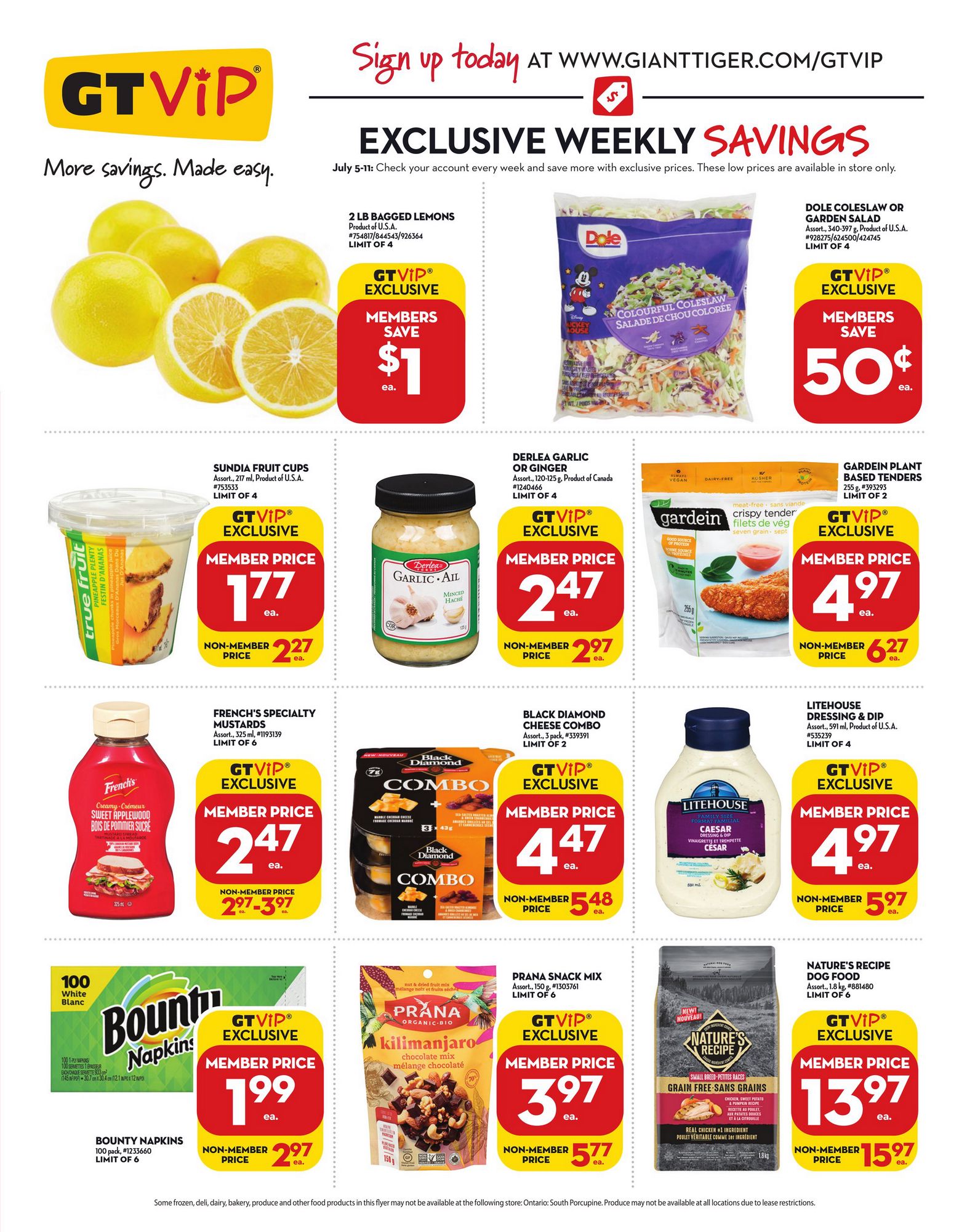 Giant Tiger Flyer (ON) July 5 11 2023