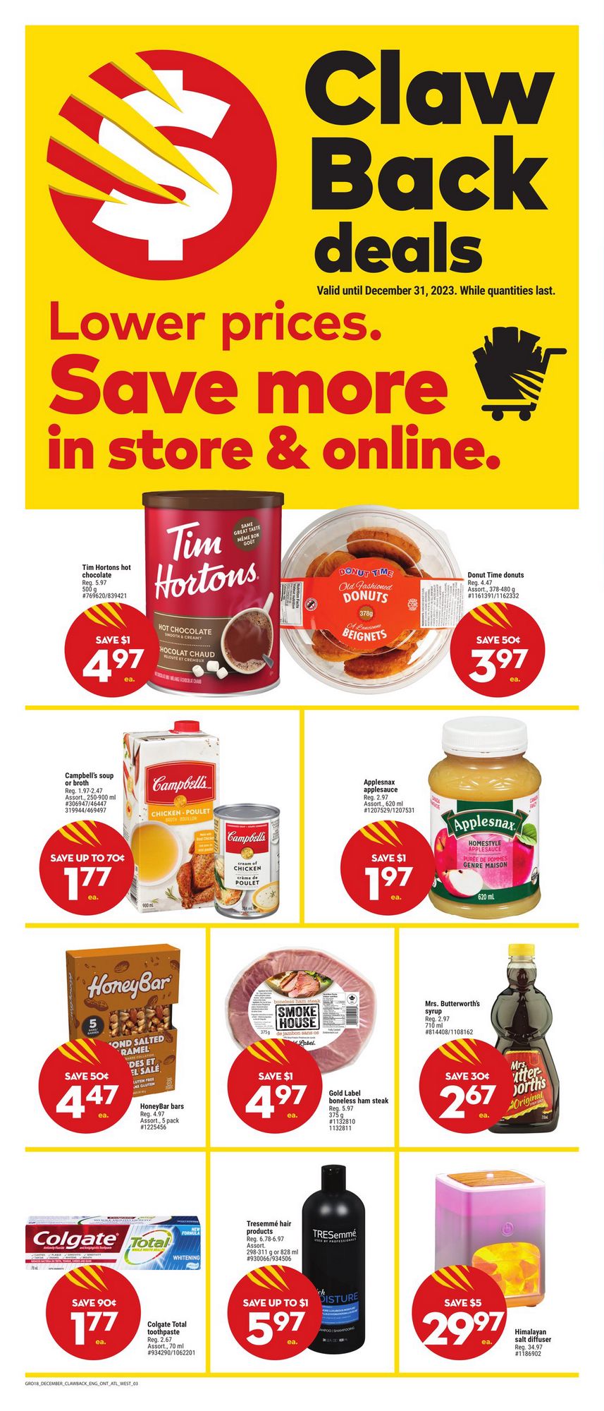 Giant Tiger Flyer (ON) November 29 December 5 2023