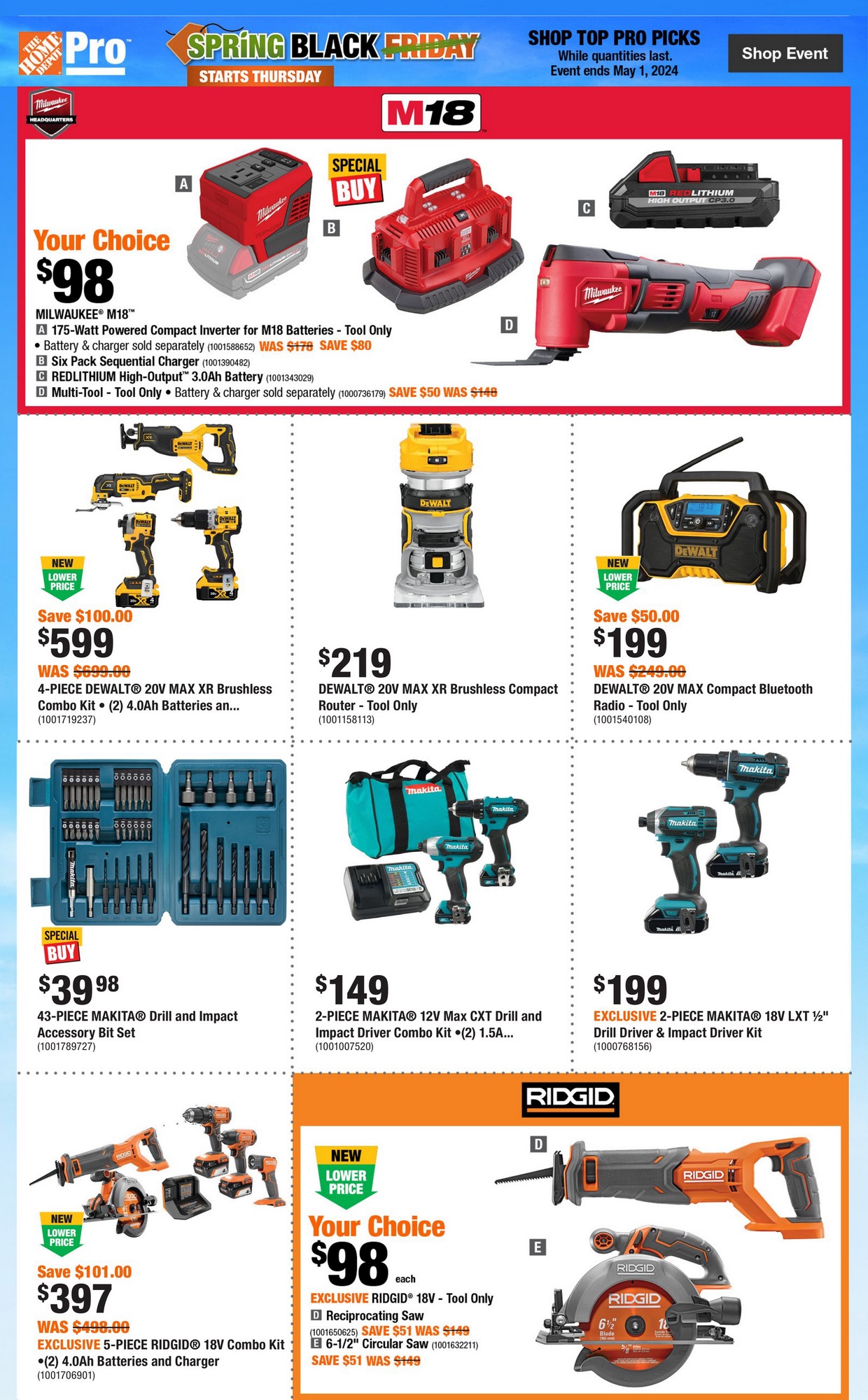 Home Depot Flyer (ON) April 11 - 17 2024