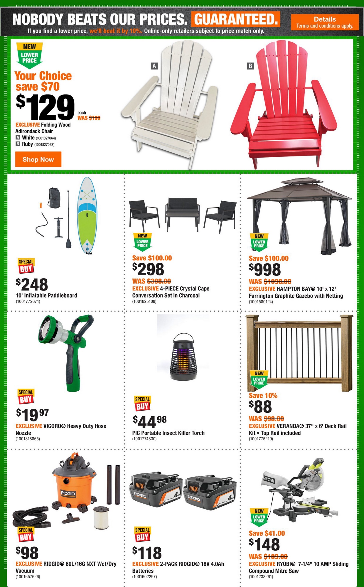 Home Depot Flyer (ON) Limited Time Deals May 16 - 22 2024