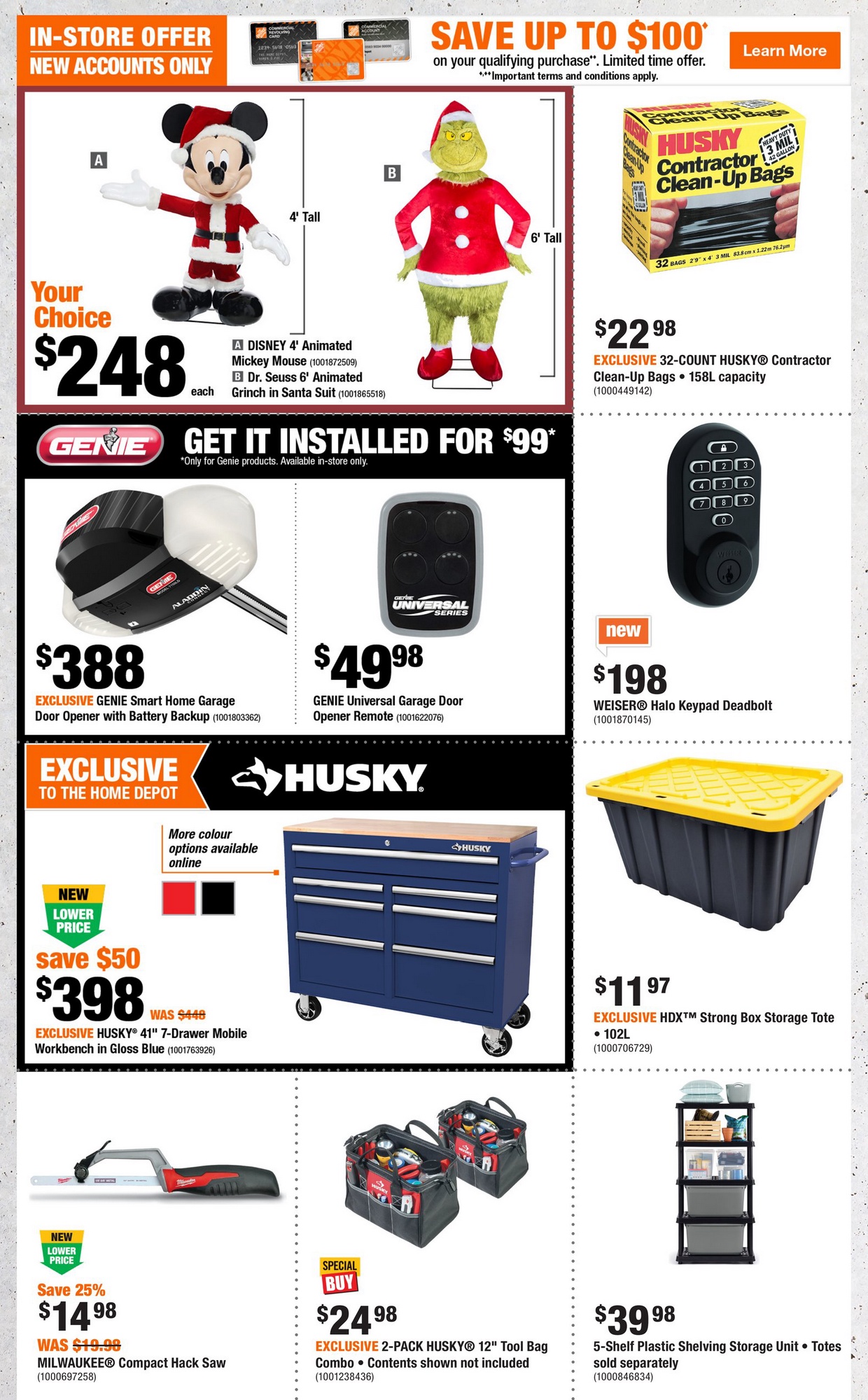 Home Depot Flyer (ON) October 24 30 2024