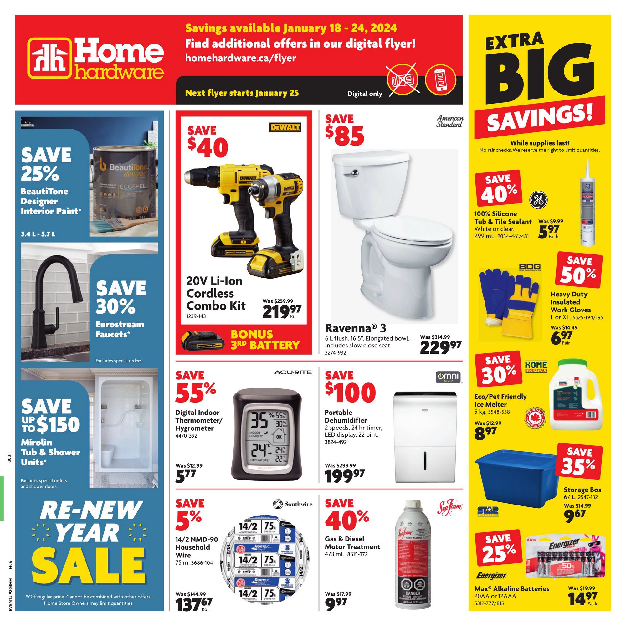 Home Hardware Flyer ON January 18 24 2024   0 