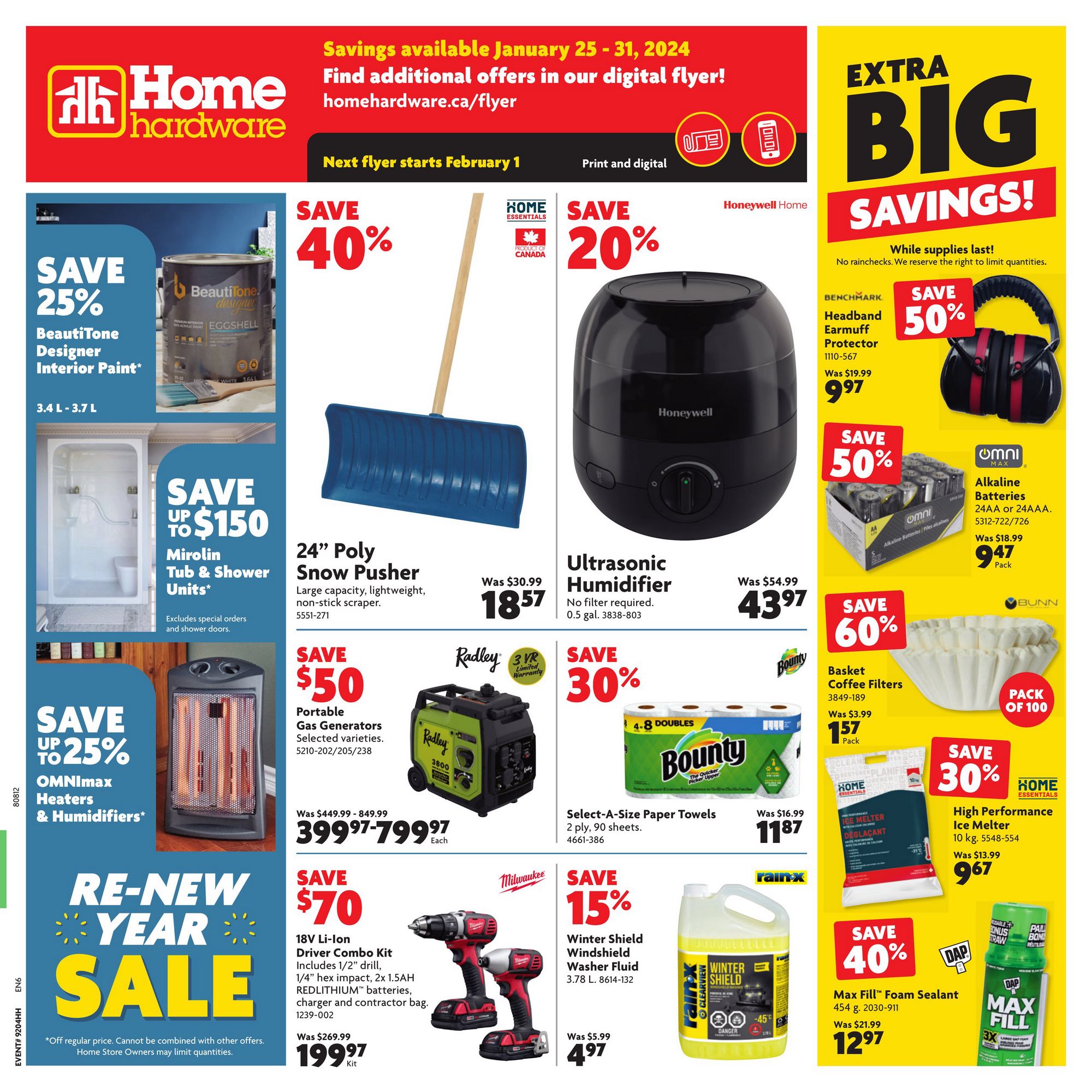 Home Hardware Flyer ON January 25 31 2024   0 